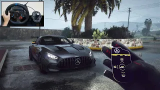 2021 Mercedes-AMG GT Black Series | POV Drive - GTA 5 Steering Wheel - Logitech G29 Gameplay