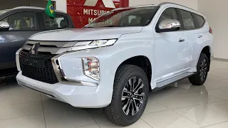 NOVA MITSUBISHI PAJERO SPORT HPE 2023 TURBO DIESEL 4X4 7 LUGARES É MELHOR QUE BLAZER E SW4? PREÇOS