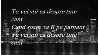 Despre Tine Cant - Dan Balan (with lyrics)