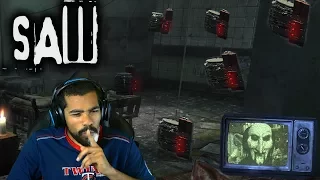 THIS PSYCHO HAS ME IN A ROOM FULL OF BOMBS!! | Saw | #2