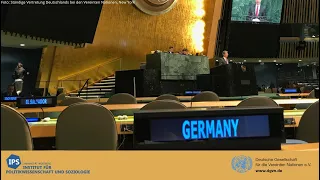 Deutschland in den Vereinten Nationen - Mit vereinten Kräften für Frieden und Entwicklung