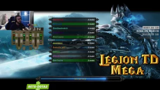 [2/5] 03.07.2017 Nexus Stream. Warcraft 3 Legion TD. Игра 4-6