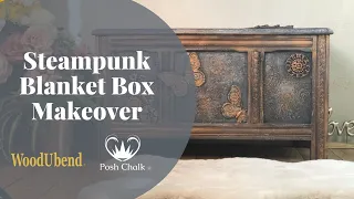 Steampunk Blanket Box Makeover