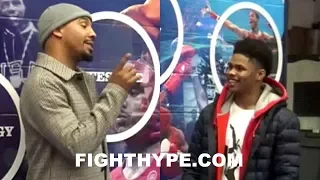 ANDRE WARD PUTS SHAKUR STEVENSON ON NOTICE AFTER BEING CHALLENGED TO A SPARRING SESSION