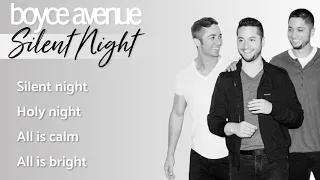 Silent Night - Boyce Avenue (Lyrics)(acoustic Christmas cover) on Spotify & Apple