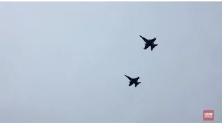RCAF CF-18 Hornet Flyby | 2015 Remembrance Day