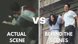 Snowdrop episode 3 actual Scene VS behind the scenes