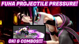 Juri Guide: Fuha Projectile Pressure, Combos & Oki!!! - Street Fighter 6 "Juri" Gameplay Breakdown