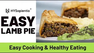 Classic Lamb and Mint Pie in the HYSapientia Air Fryer Oven
