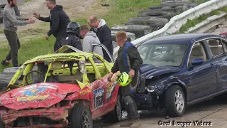 Banger Racing Angmering Oval Raceway - CB Contact - 6th May 2019