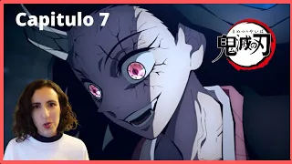 Kimetsu no Yaiba [Demon Slayer]  | Yukaku-hen CAPÍTULO 7 | Reacción completa