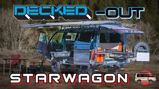 DECKED-Out Van Life! Delica Starwagon 4x4 Buildout