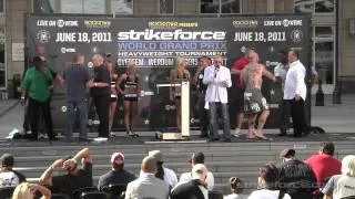 Strikeforce Grand Prix Heavyweight Tournament Weigh In