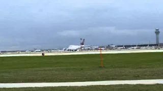 Ed Force One departing Chicago O'Hare