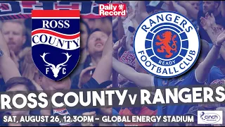 Ross County vs Rangers live stream, TV channel and kick-off details for Scottish Premiership clash