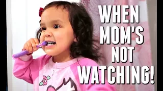 WHEN MOMMY'S NOT LOOKING! - June 08, 2017 -  ItsJudysLife Vlogs