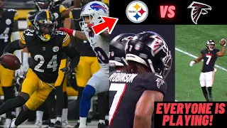 Pittsburgh Steelers vs Atlanta Falcons EVERYTHING you NEED to KNOW ALL (STARTERS ARE PLAYING) News!