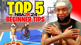 The TOP 5 BEST Beginner Tips in NBA 2K24! Become a Comp Player in 11 Minutes… (Tips & Tricks)