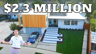 $2.3 Million Mid Century Modern Home in Woodland Hills!