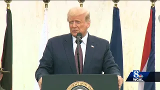 President Trump speaks at Sept. 11 memorial ceremony in Shanksville