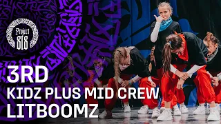 LITBOOMZ ✪ 3RD PLACE ✪ KIDZ PLUS MID CREW ✪ RDC22 Project818 Russian Dance Festival, Moscow 2022 ✪