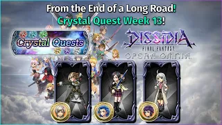 Crystal Quests Week 13 - End of a Long Road Shinryu | White Units | DFFOO GL