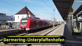 S-Bahn Station Germering-Unterpfaffenhofen - Munich 🇩🇪 - Walkthrough 🚶
