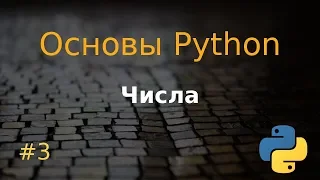 Основы Python #3: числа