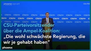 CSU-Parteitag: Rede von Markus Söder (CSU, Parteivorsitzender)