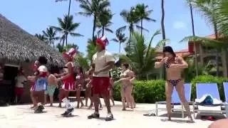 Dancing class in Punta Cana