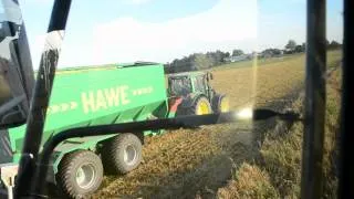 claas lexion 600-580 original video harvest 2012 - ernte 2012 - żniwa 2012 - Barniewice