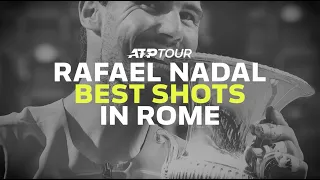 Rafael Nadal Best Shots in Rome