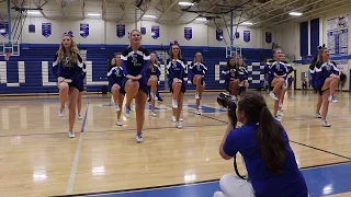 Cheerleaders Homecoming Dance Routine
