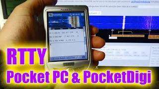 RTTY CW PSK etc. mit Pocket PC und "PocketDigi" (freeware)