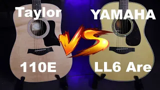 Taylor 110e VS Yamaha LL6 Are - Acoustic Battle #10