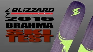 2015 Blizzard Brahma Ski Test with Fred Dery