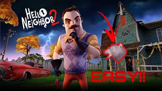 How to get the bear head in Hello Neighbor 2 - easy method.