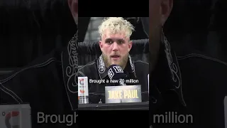 Jake Paul snaps at reporter for saying he's not going to be a hall of fame boxer