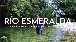 ¿Cómo es el Río esmeralda de San Cipriano, Colombia? || CaminanTr3s