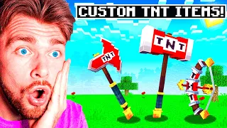 Minecraft, Maar Ik Heb Custom TNT Items!