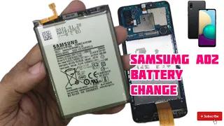 SAMSUMG A02 BATTERY REPLACEMENT | how to change Samsumg a02 battery #repair #new #samsung