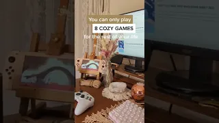 WHAT ARE YOUR TOP 8 COZY GAMES?