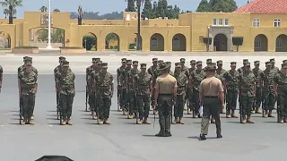 Initial Drill opening 7/1/2023 MCRD San Diego