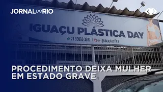 Procedimento em clínica de estética deixa mulher em estado grave