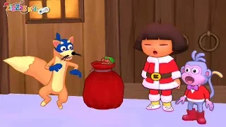 Dora Exploradora | Give Presents To Santa | Aventureira | ZigZag Kids HD