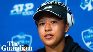 Naomi Osaka reduced to tears in first press conference since French Open withdrawal