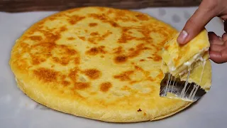 Cheese Potato Bread Baked in Frying Pan / No Oven, No yeast, No egg, Easy