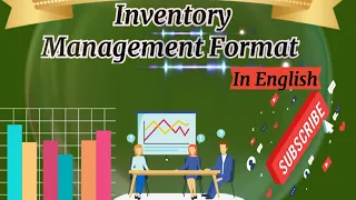 FULLY AUTOMATIC INVENTORY MANAGEMENT EXCEL FORMAT 11 in English