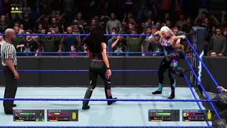 WWE 2K20 TAMINA & NATALYA VS MANDY ROSE & DANA BROOKE SMACKDOWN