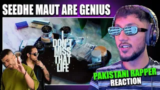 Pakistani Rapper Reacts to SEEDHE MAUT - I Don’t Miss That Life | LunchBreak